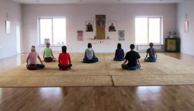Медитация в гомпе Иркутского буддийского центра